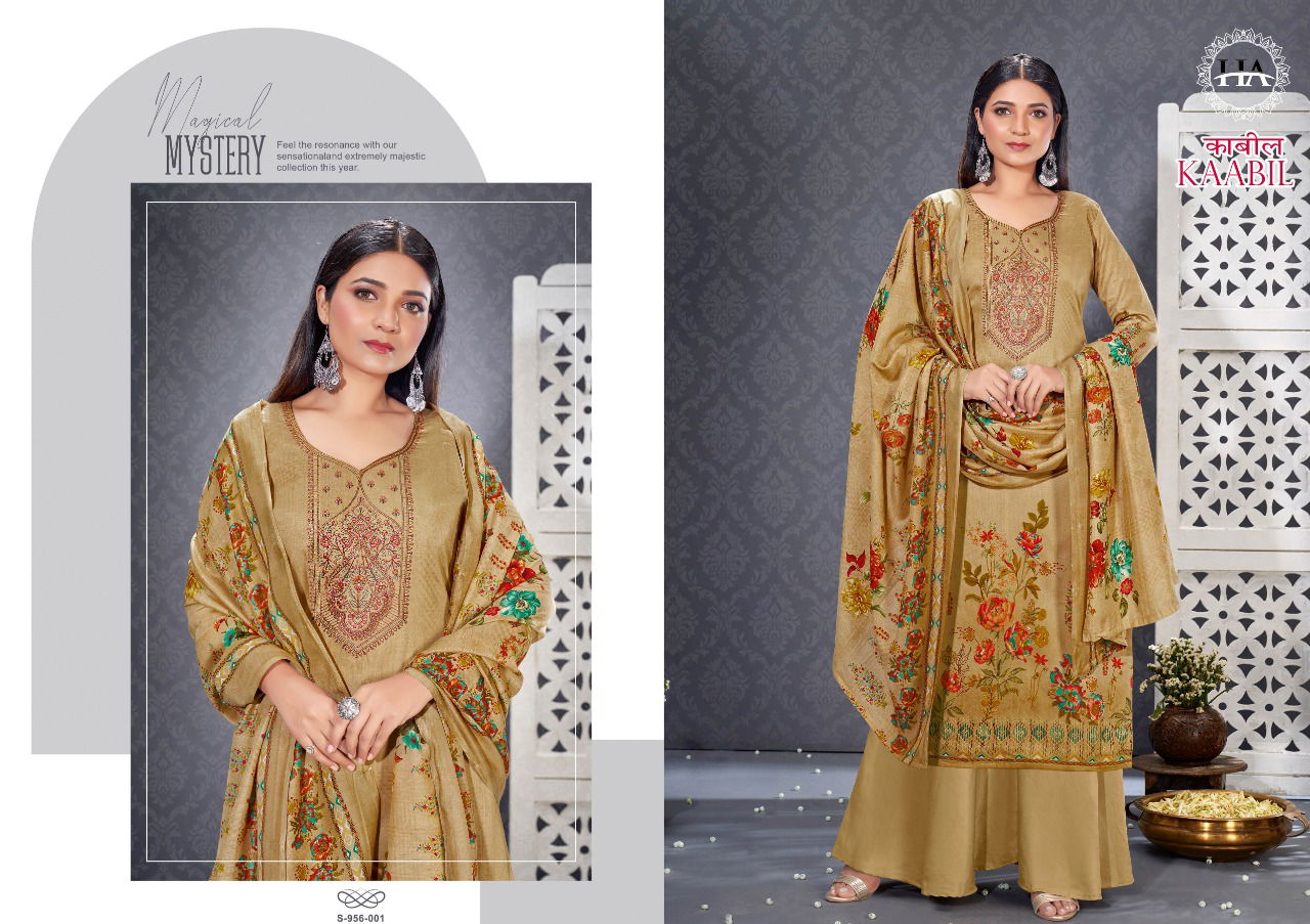 Harshit Kaabil New Designer Fancy Ethnic Wear Jam Cotton Digital Printed Dress Material